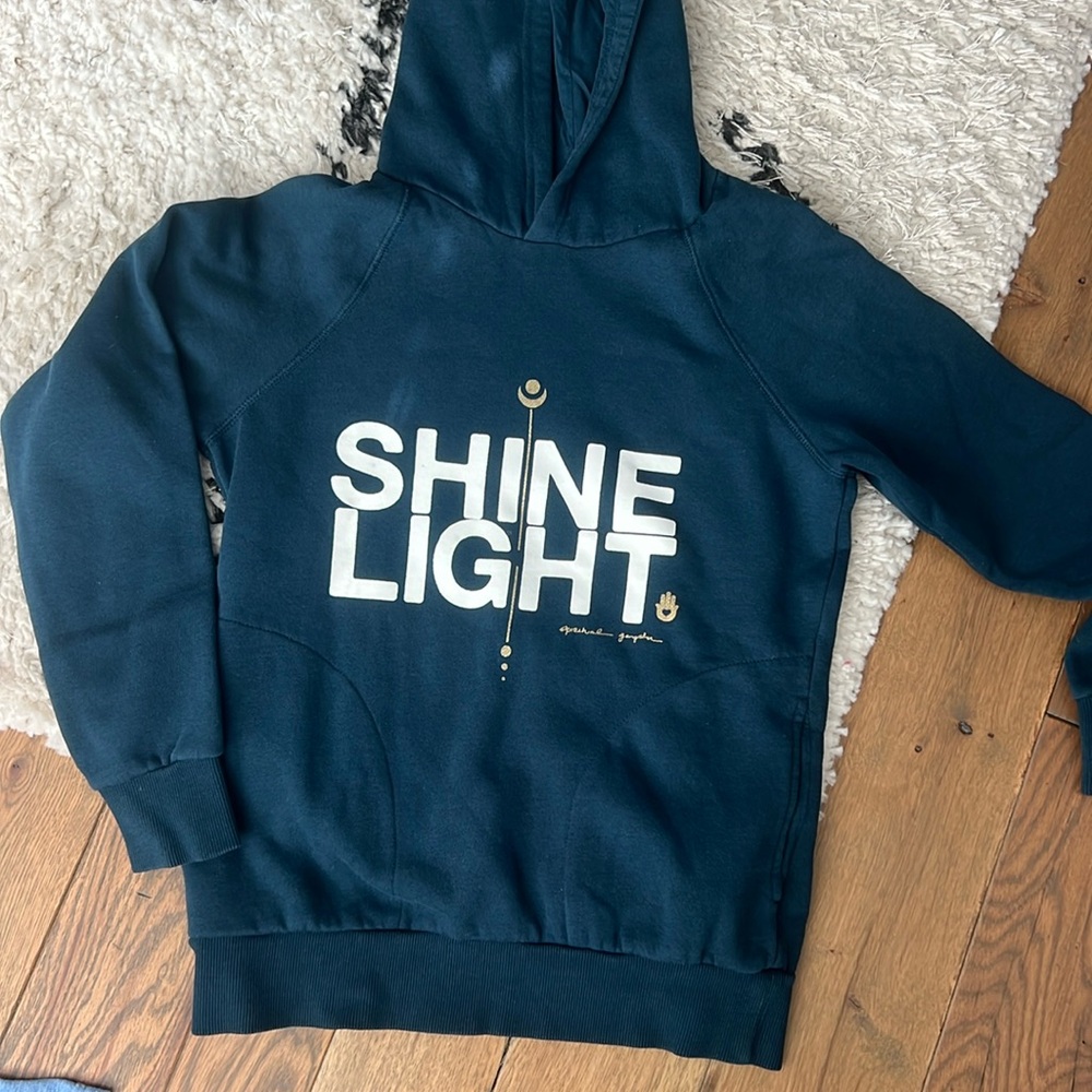 Spiritual Gangster Blue 'Shine Light' Hoodie